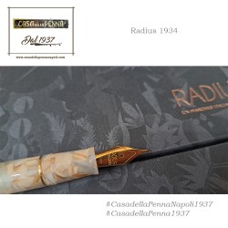 Radius 1934 - Settimo Marmo Bianco - penna stilografica