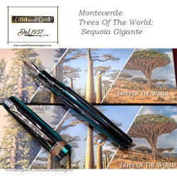 Monteverde Trees Of The World: Sequoia Gigante – penna stilografica