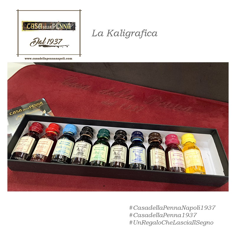 La Kaligrafica Set 10 inchiostri art.6121