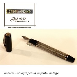 penna stilografica VISCONTI argento 925% vintage