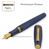 Montegrappa Manager Blu GT - penne blu e oro