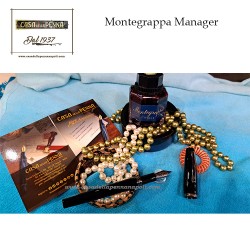 Montegrappa Manager pen collection - nero e rutenio