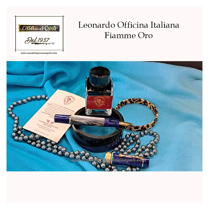 Leonardo Officina Italiana Fiamme Oro – penna stilografica