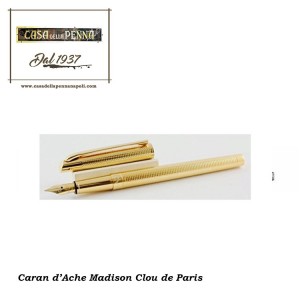CARAN D'ACHE Madison Clou de Paris grana riso - stilografica Caran d'Ache