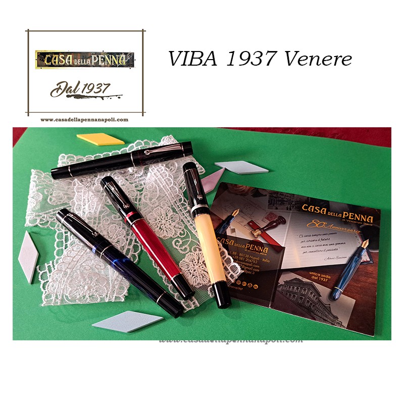 VIBA1937 Venere - total black - pen collection