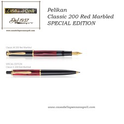 Pelikan Classic 200 Red Marbled  SPECIAL EDITION