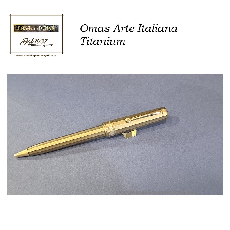 Omas Arte Italiana Titanium – penna sfera