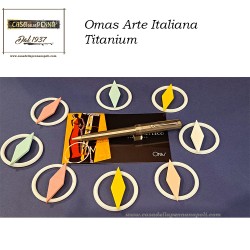 Omas Arte Italiana Titanium – penna sfera