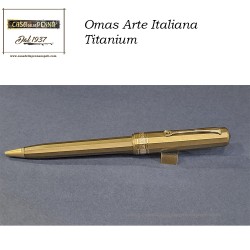 Omas Arte Italiana Titanium – penna sfera
