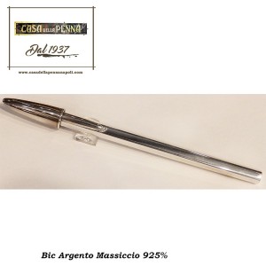 BIC Crystal argento massiccio 925%