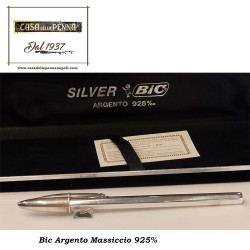 BIC Crystal argento massiccio 925%