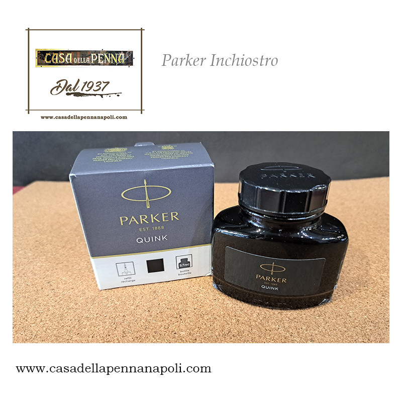 Cartucce Inchiostro Parker 15 Nero - Confezione Ricariche Originali Per Penne Stilografiche