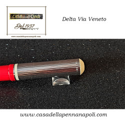 Delta Via Veneto con cappuccio in argento 925 penna sfera