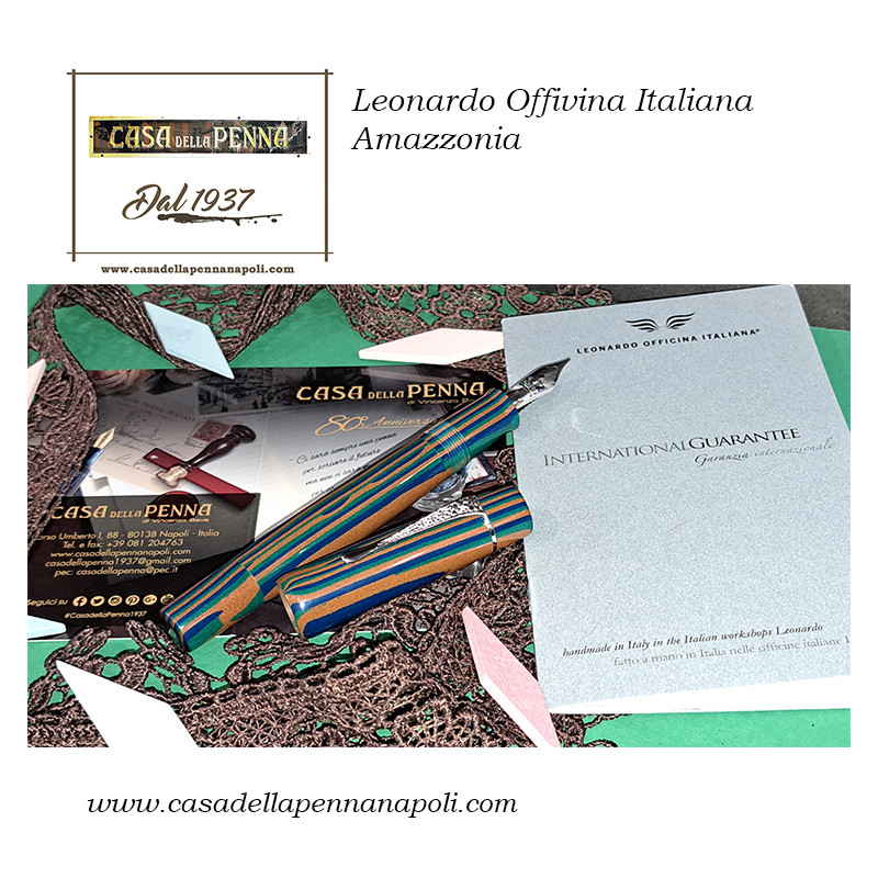 Leonardo Officina Italiana Amazzonia – penna stilografica