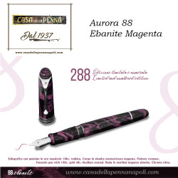 Aurora 88 Ebanite Magenta –...
