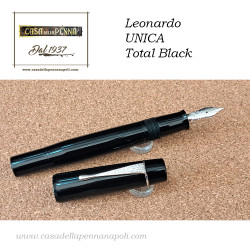 Leonardo Unica Total Black - penna stilografica