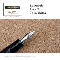 Leonardo Unica Total Black - penna stilografica