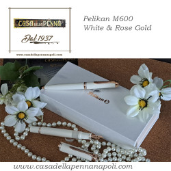 Pelikan SPECIAL EDITION Souverän® M600 White & Rose Gold