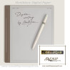 Montblanc Digitale Paper 2025