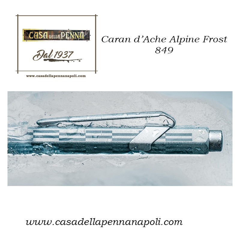 Caran d’Ache Alpine Frost 849 penna sfera