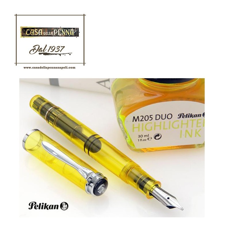 PELIKAN 205 Duo Highlighter Gialla - stilografica