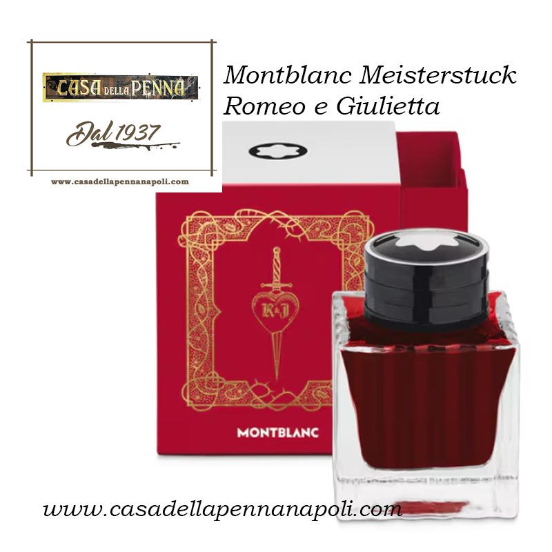 Montblanc Meisterstuck Romeo e Giulietta inchiostro