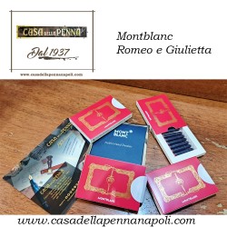 Montblanc Meisterstuck Romeo e Giulietta cartucce