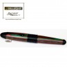 penna OSAMA Montecarlo legno verde/rosso fin.nere