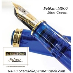 Pelikan M800 Ocean Blue – penna stilografica