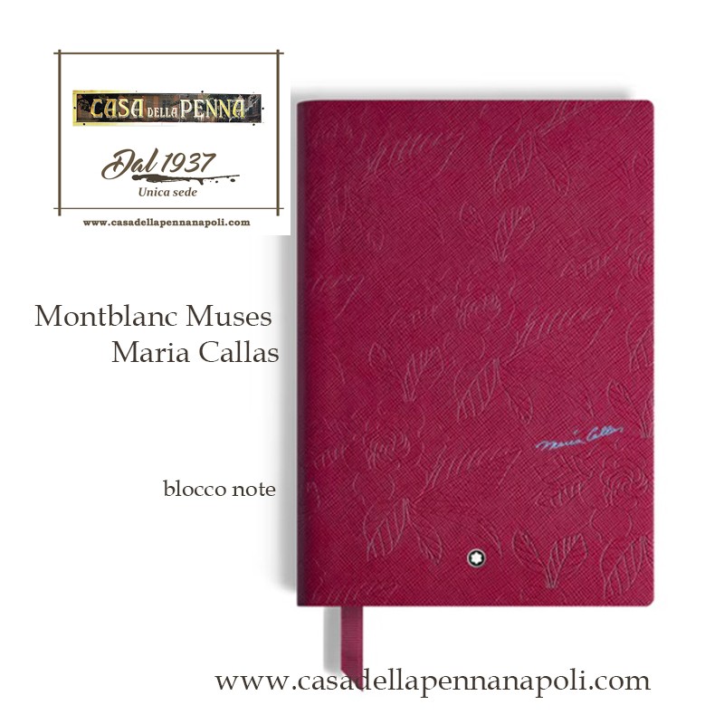 Montblanc Maria Callas Special Edition Ruby - Blocco note