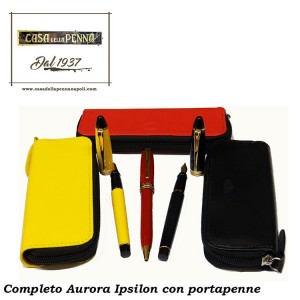 completo AURORA Ipsilon con portapenne