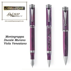 Ducale Murano Viola Veneziano  - penna Montegrappa
