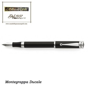 Ducale nera e palladio - penna Montegrappa
