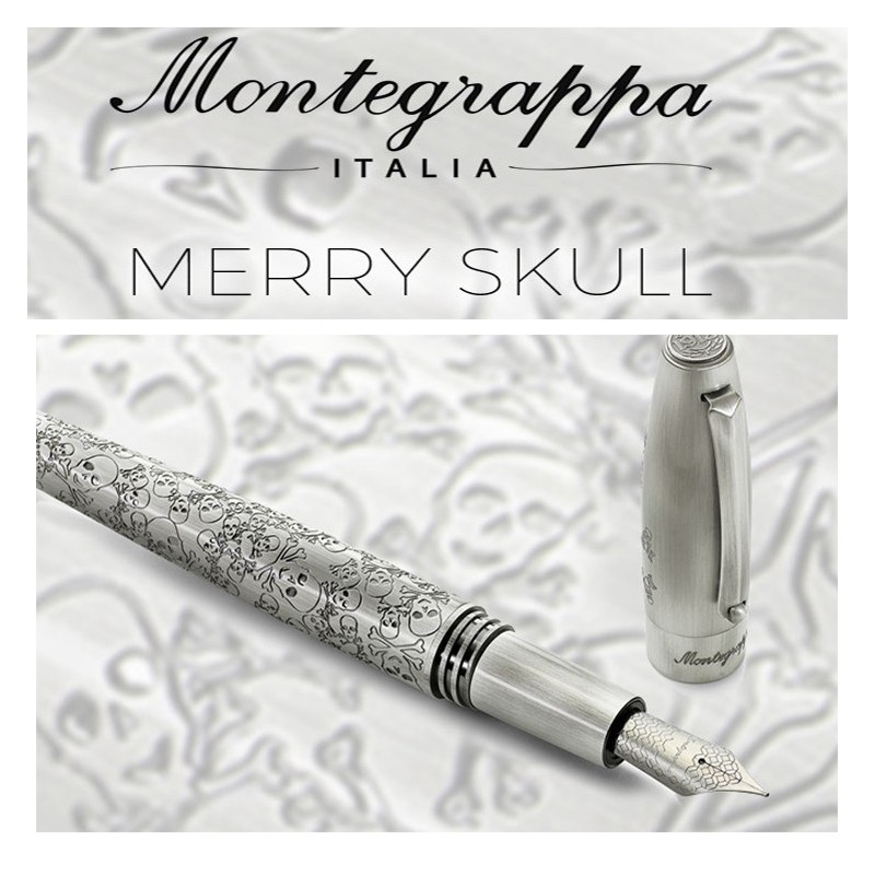penna Montegrappa Merry Skull 