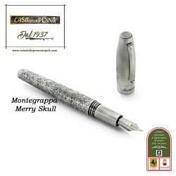 penna Montegrappa Merry Skull silver