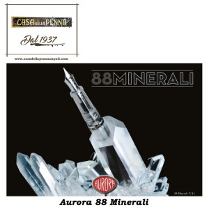 88 Minerali - penna stilografica Aurora 