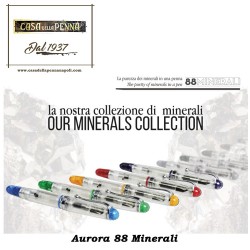 88 Minerali - penna stilografica Aurora 