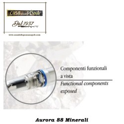 88 Minerali - penna stilografica Aurora 