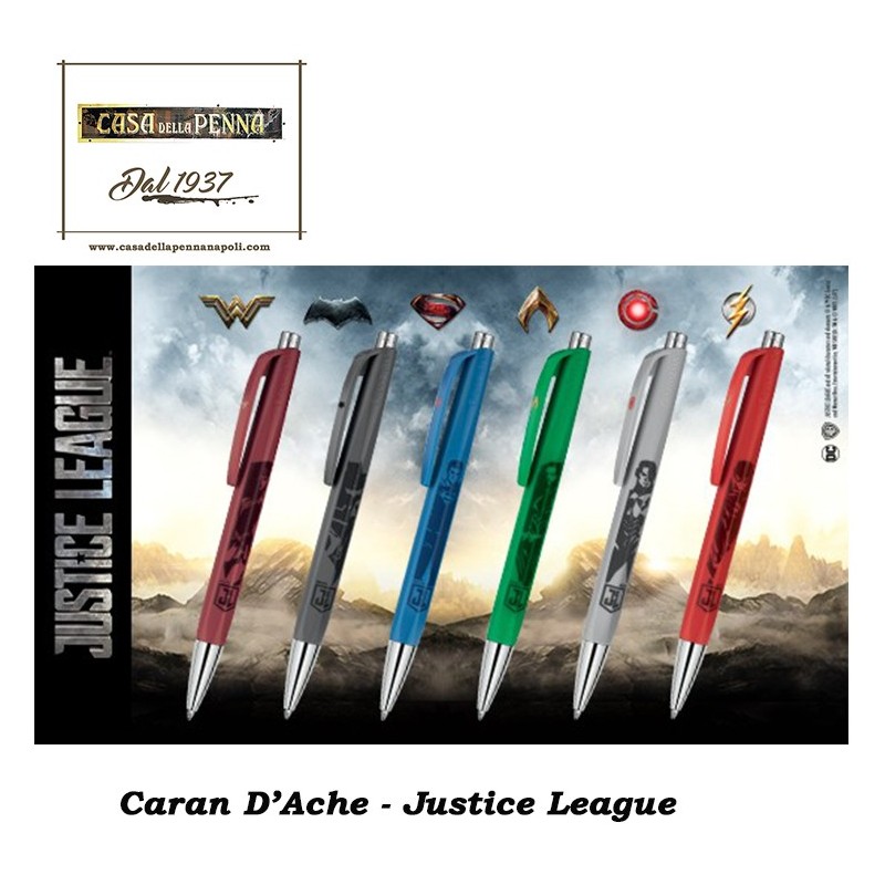 penna sfera Caran D'Ache 888 Justice League Edizione Speciale