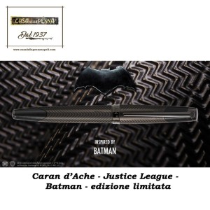 BATMAN -  Justice League - Caran d'Ache - penna edizione limitata