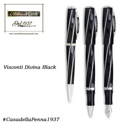 Divina Black - Nero - Oversize - penna VISCONTI 