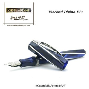 penna VISCONTI Divina Elegance - Medium - Blu