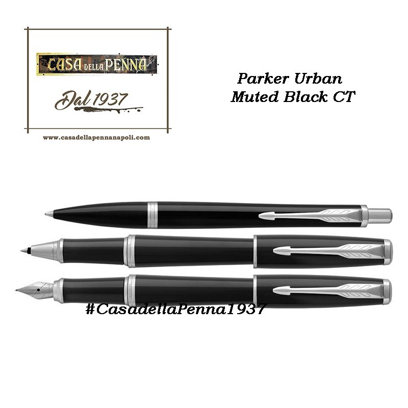 PARKER Urban Muted Black CT penna sfera / roller / stilografica PARKER Urban Muted Black CT penna sfera / roller / stilografica
