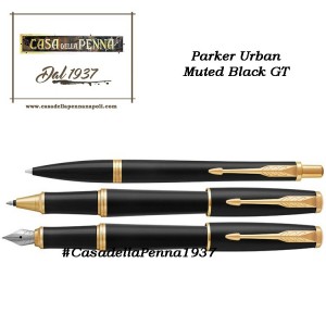 PARKER UrbanMuted Black GT  penna sfera / roller / stilografica 