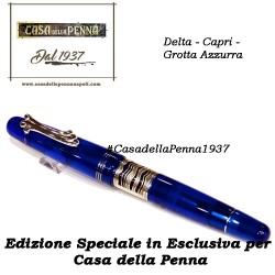 Grotta Azzurra by Delta - Esclusiva Casa della Penna - penna sfera + refill roller omaggio