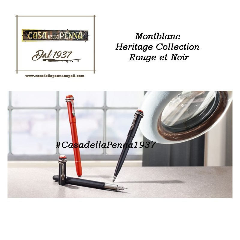Heritage Collection Rouge et Noir - penna NOIR Montblanc 