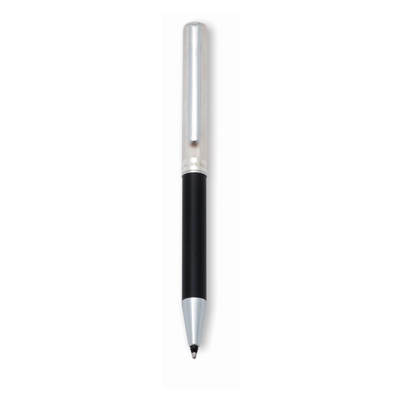 Penna Aurora Magellano Shorty argento & epoxy 