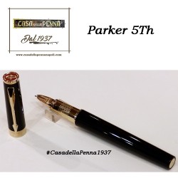 Large Black Rubber & Metal Rings GT- penna PARKER Ingenuity 5th 