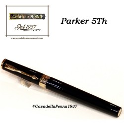 Large Black Rubber & Metal Rings GT- penna PARKER Ingenuity 5th 