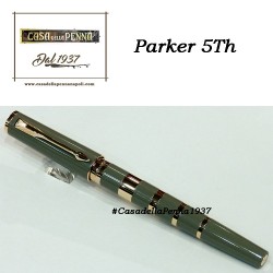 Large Black Rubber & Metal Rings GT- penna PARKER Ingenuity 5th 